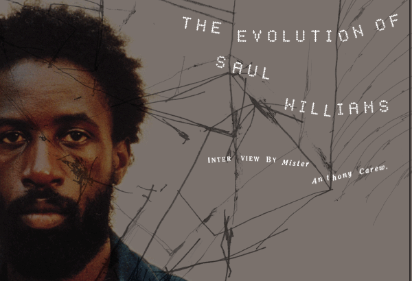 The Evolution Of Saul Williams